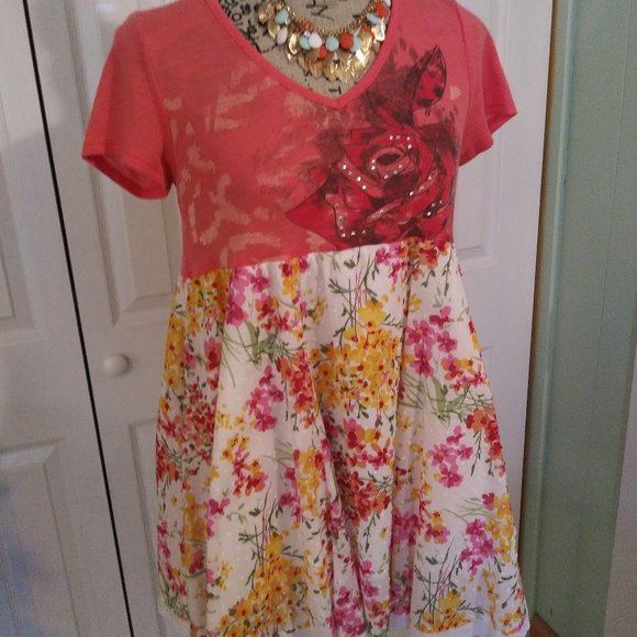 421 jeaniemade Size Small Tunic - Picture 1 of 4